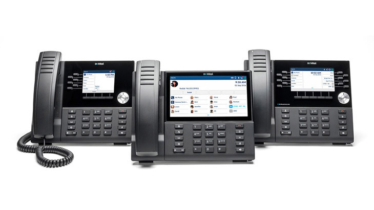 Tischtelefone MiVoice 6900 IP von Mitel