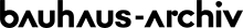 Logo Bauhaus Archiv