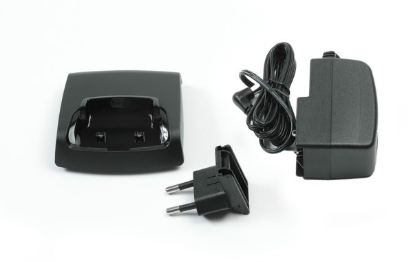 Ladeschale für Mitel 650,612,622,632d, auch für Mitel 600 DECT Phone Serie, inkl. internationalem Steckernetzteil